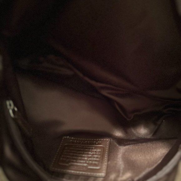 Coach NWT Vintage Ashley Signature Brown Carryall Shoulder Bag F15510 - Picture 7 of 10